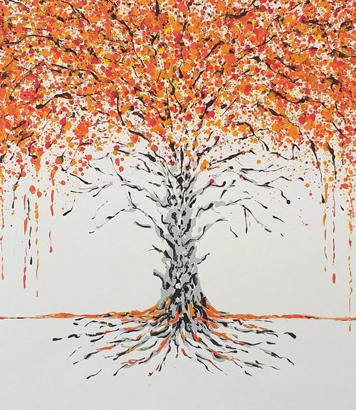 Autumn Tree 8 by M.Y. by Max Yaskin