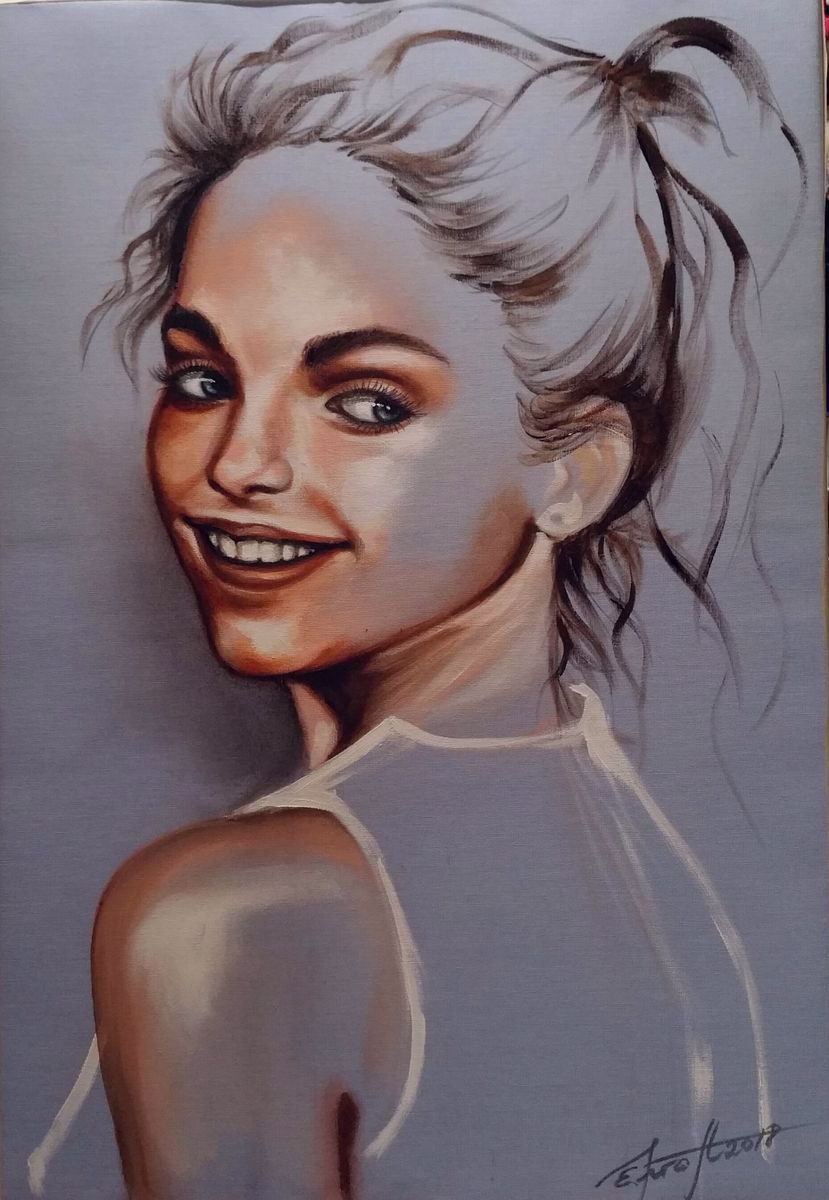 Felicita By Elena Kraft, 18 X 26, Artwork For Sale On Artfinder