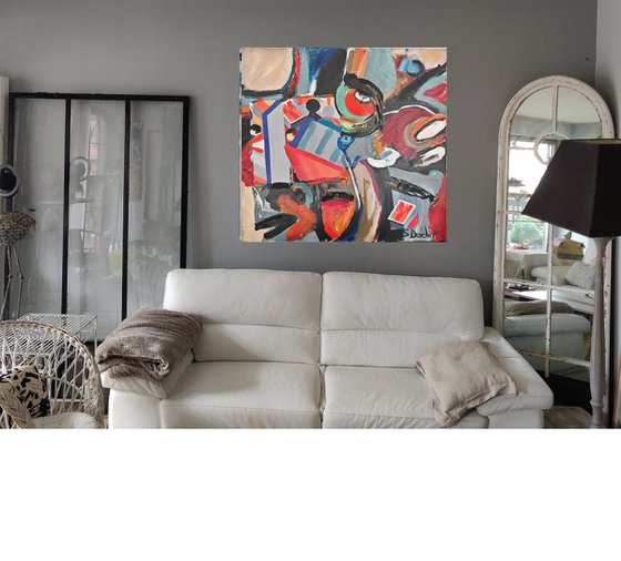 figurative Inspiration acrylic Artwork