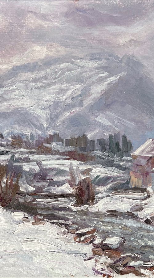 “River Opir, Slavske” by Olha Dashkevych