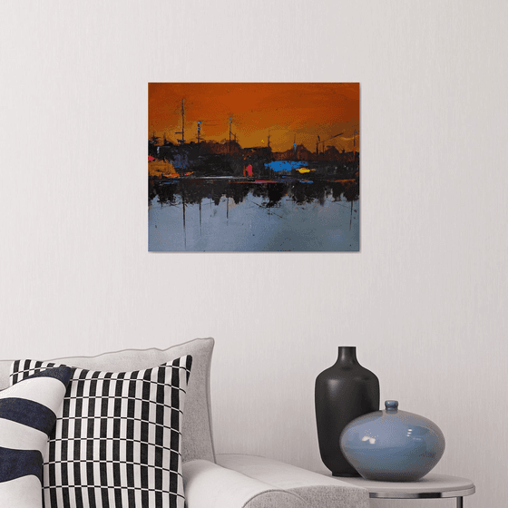 Harbor at Dusk