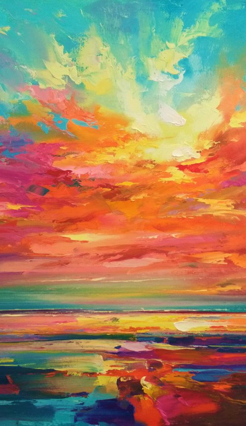 Abstract  seascape 02 by Andrej  Ostapchuk