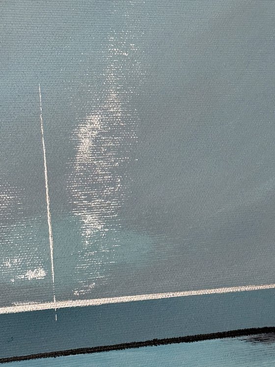 Beyond the Blue Divide diptych