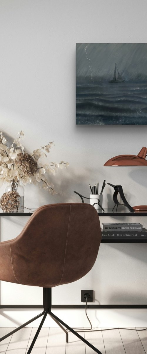 Storm by Aisylu Burangulova