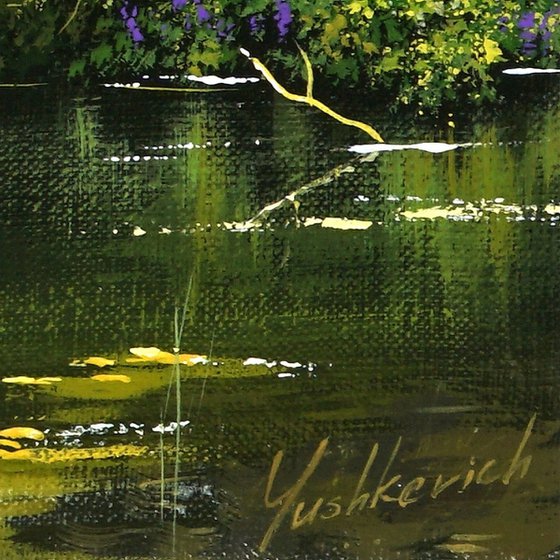 Summer by the pond