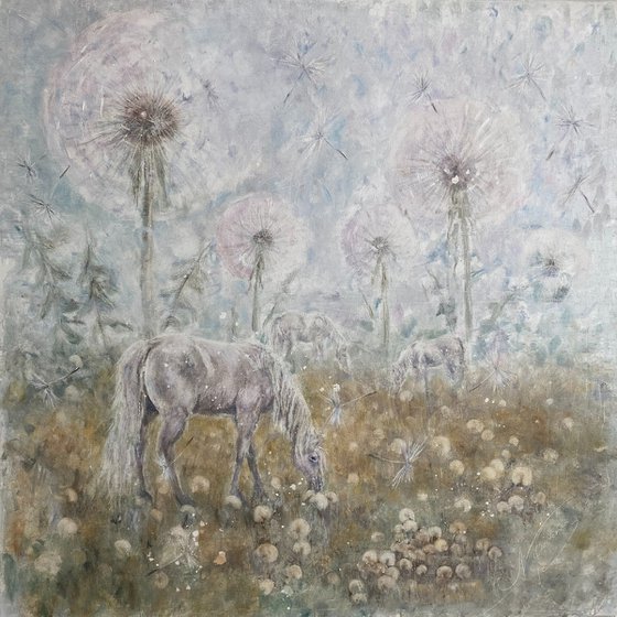 White Horses and Dandelions