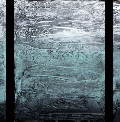 Turquoise Triptych by Stuart Wright