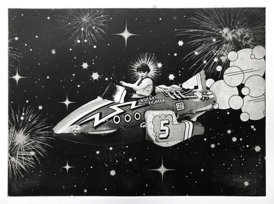 Exterior No.13: The Girl in The Rocket