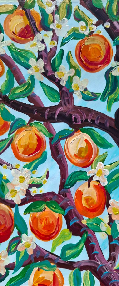 Orange Tree IX by Kirsty Wain
