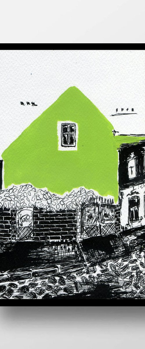 Ivy House 21x14,7 cm / 8,26x5,51 inch by V. Lishko