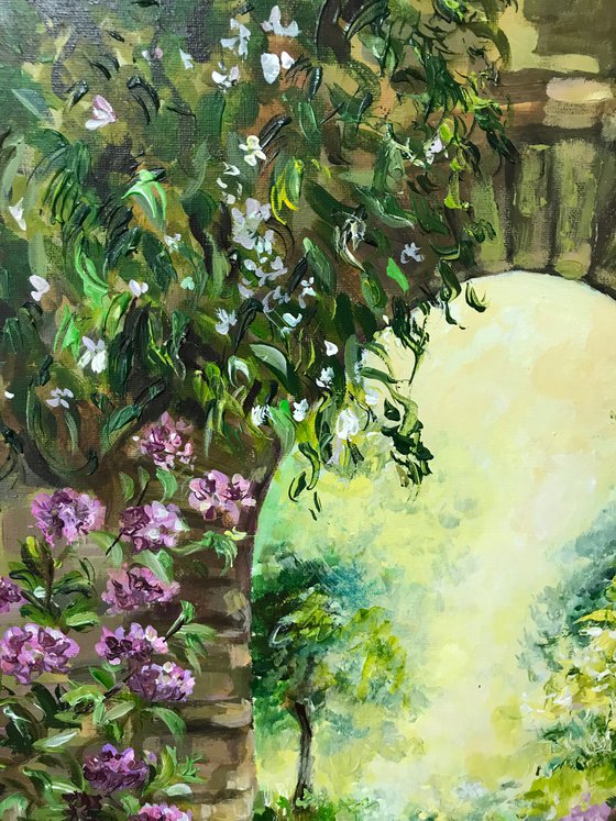 A Secret Garden (floral landscape)