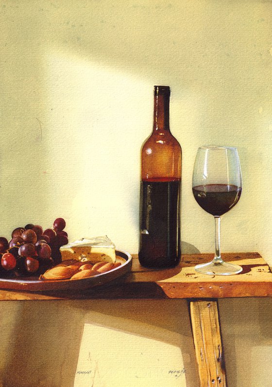 Red Wine and Grape