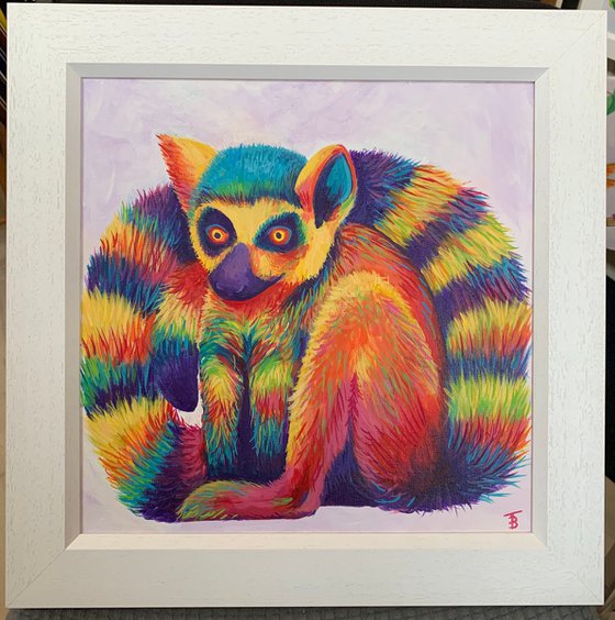 Leonard the Rainbow Lemur