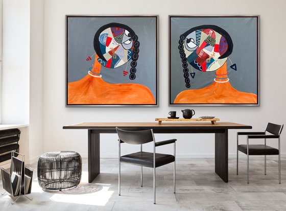 Freedom and Liberty (Diptych)
