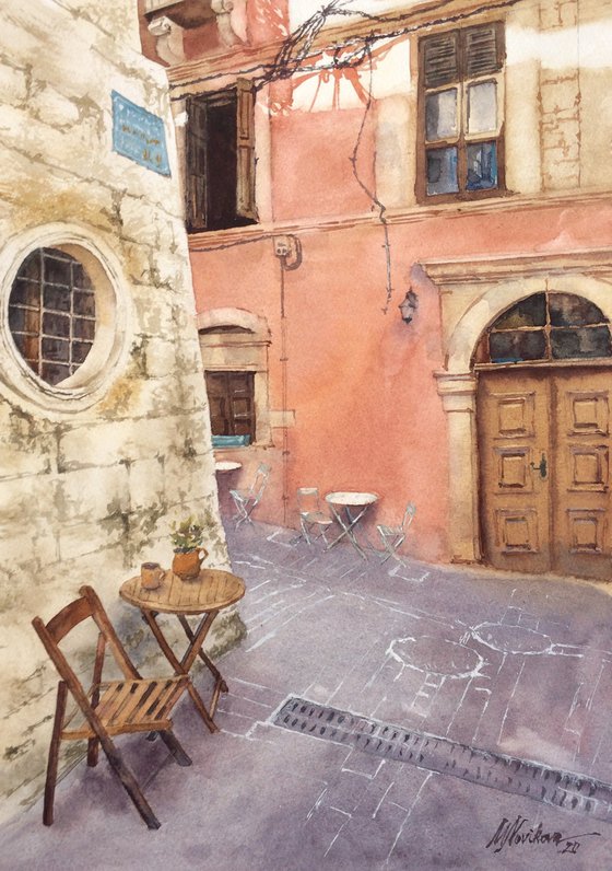Afternoon. The old town of Chania
