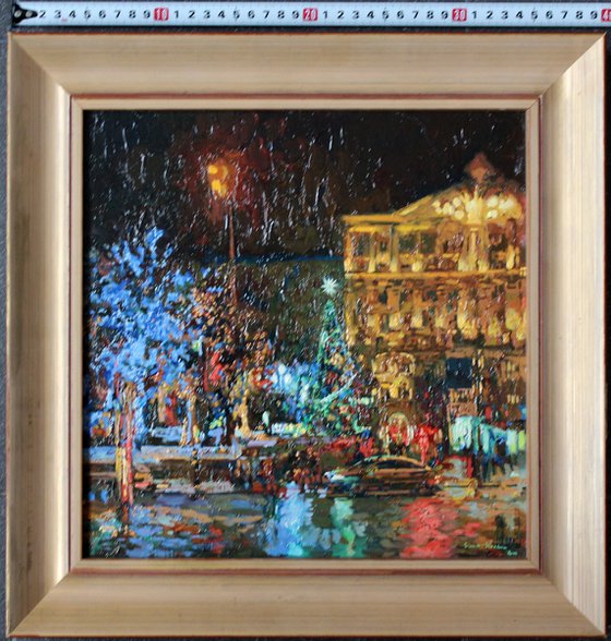 New Year. Pushkin Square