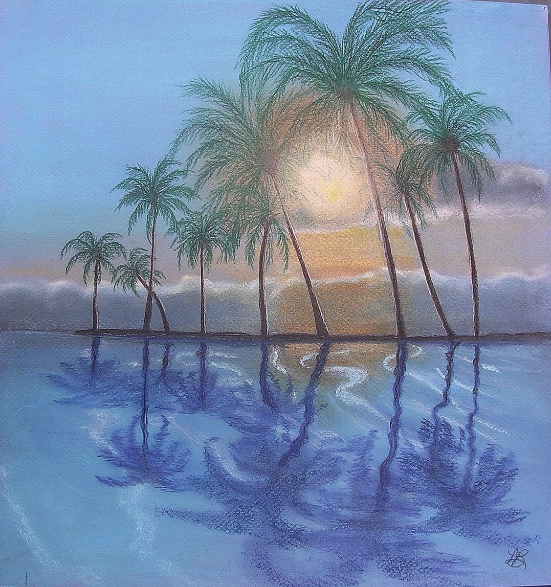 Blue Lagoon by Linda Burnett