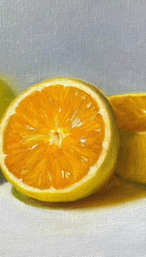 Citrus glow by Qi Han