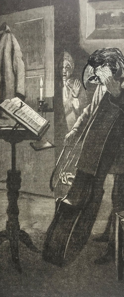 Cello Practice by Tudor Evans