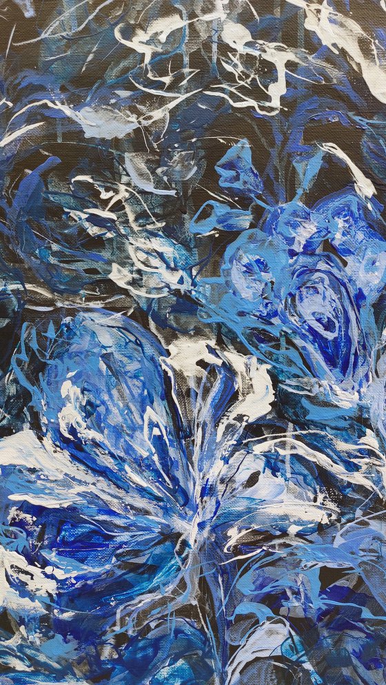 Heritage Echoes: Garden in Blue