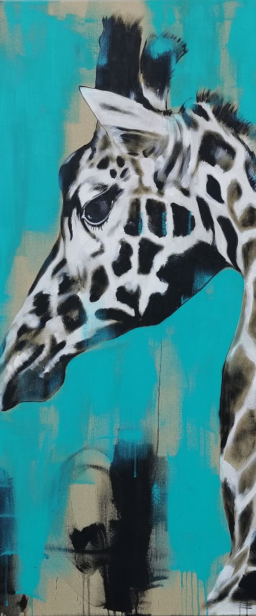 Giraffe - Red List by Stefanie Rogge
