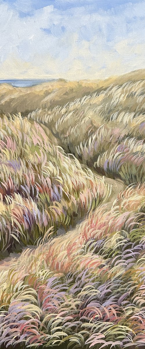 A Walk in the Dunes by Gabriele Prismantaite