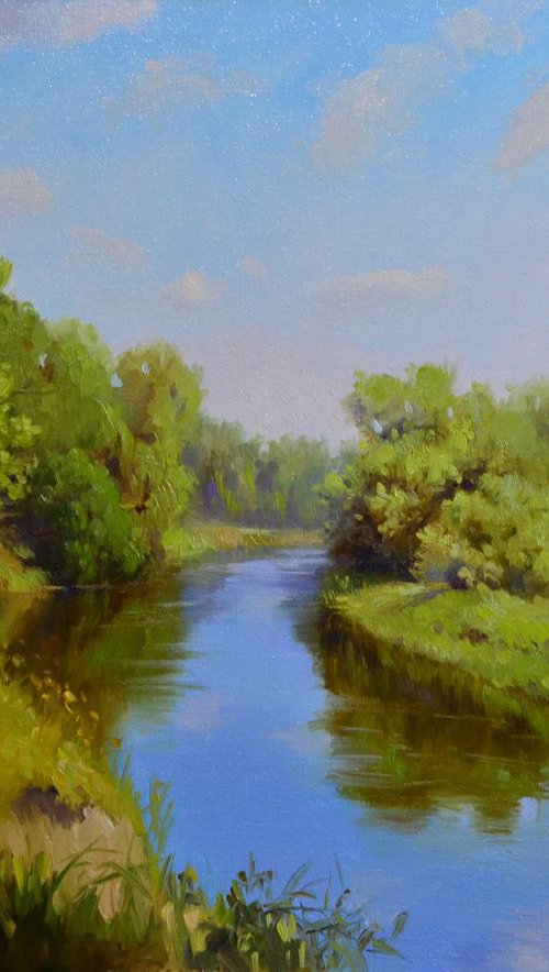The view of the river by Ruslan Kiprych