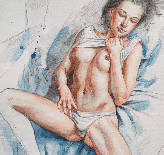 Watercolor women #20620