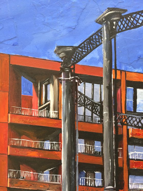 London, Gasometers and Flats