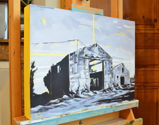 Abandoned barn
