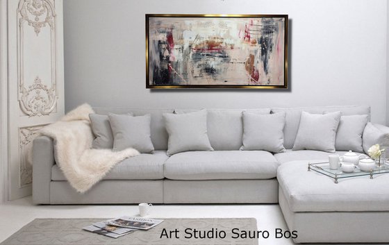 large abstract painting-120x60-cm-framed-title-c688