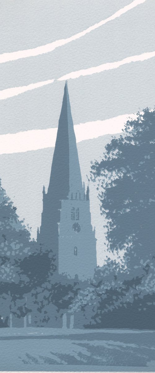 Masham Church by Ian Scott Massie