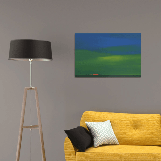 Red Roofs, Northern Lights