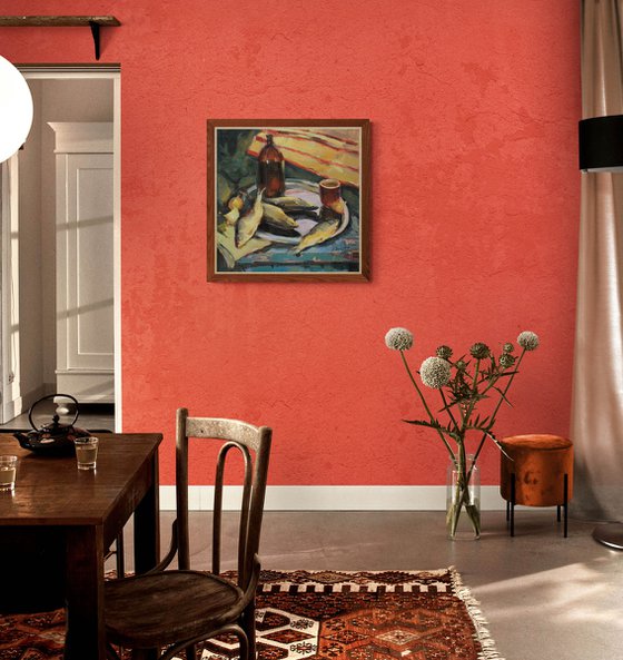 Still life with fish