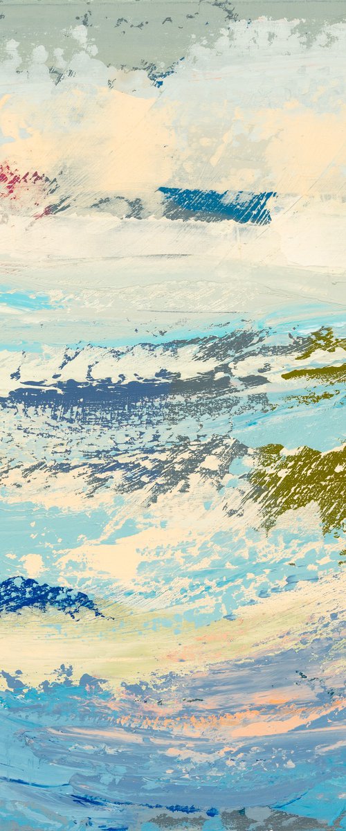 Abstract landscape by Susana Sancho Beltrán