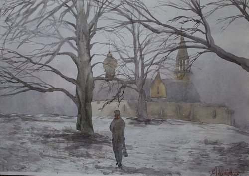 Winter by Eugene Gorbachenko