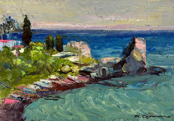 Evening Sea Horizon