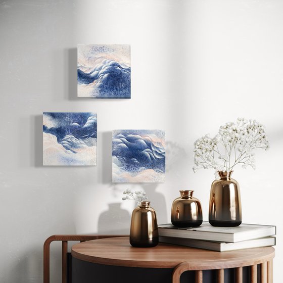 A torrent of love - triptych