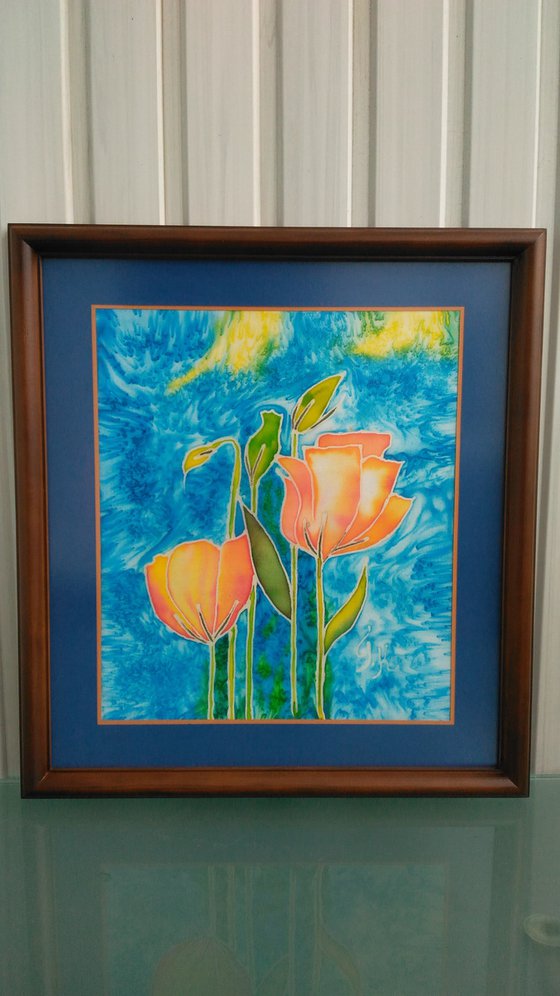 Eustoma Painting