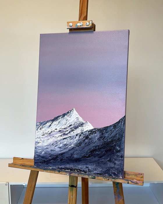 Winter mountains