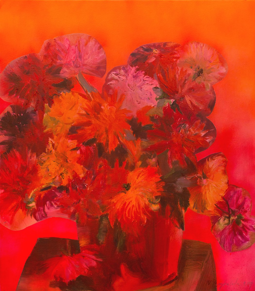 The drums play pink tonight by Natalia Baykalova