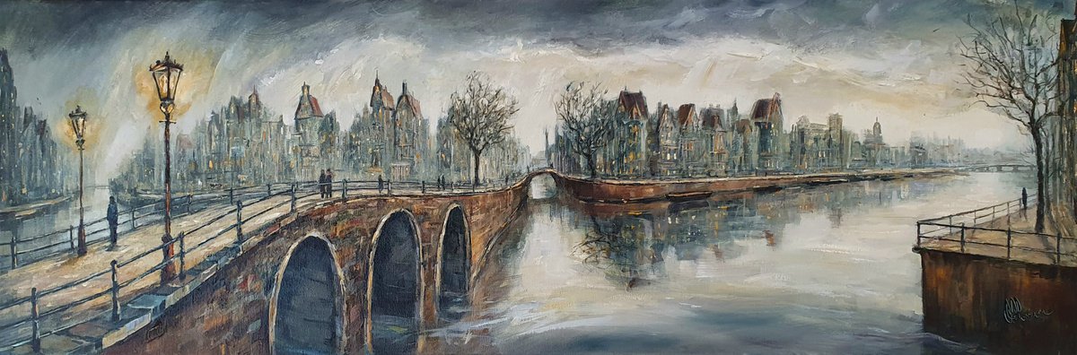 Winter in Amsterdam by Joseph Charman