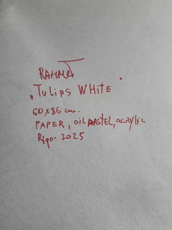 Tulips White