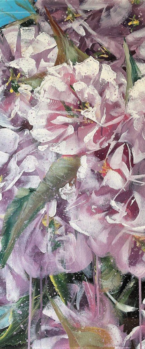 A Day Like No Other- Japanese Flowering Cherry Blossoms by HSIN LIN