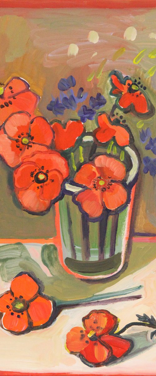 Poppies by Marina Gorkaeva