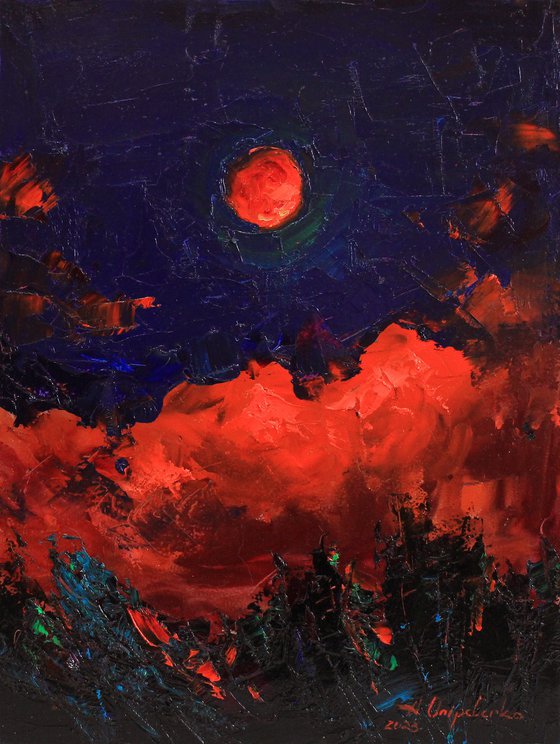 "Red moon"