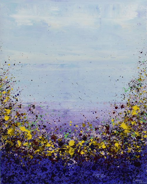 Purple Garden by Carney