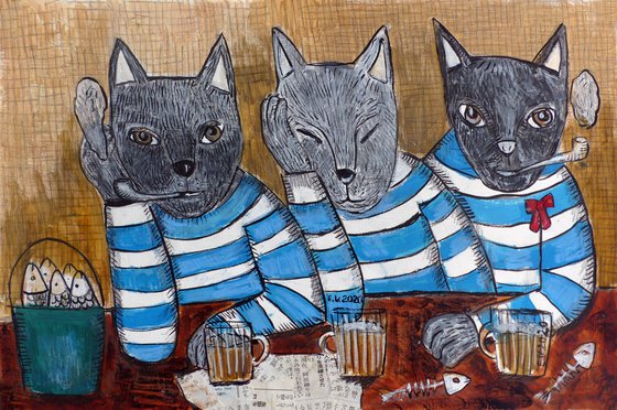 Cats in the Pub