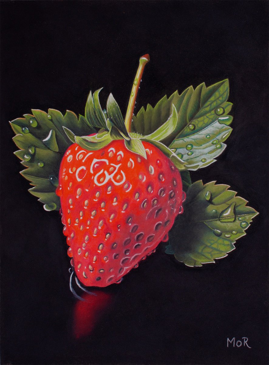 Photorealistic Pastel Drawing , On Its Peak By Dietrich Moravec, 12 X 16, Artwork For Sale On Artfinder