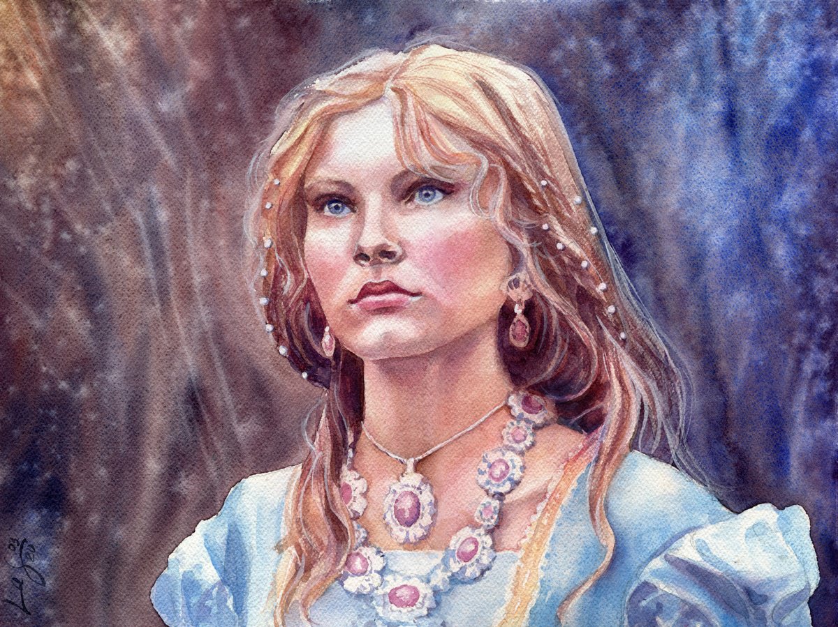 Princess from the movie King Thrushbeard 1984? by SVITLANA LAGUTINA